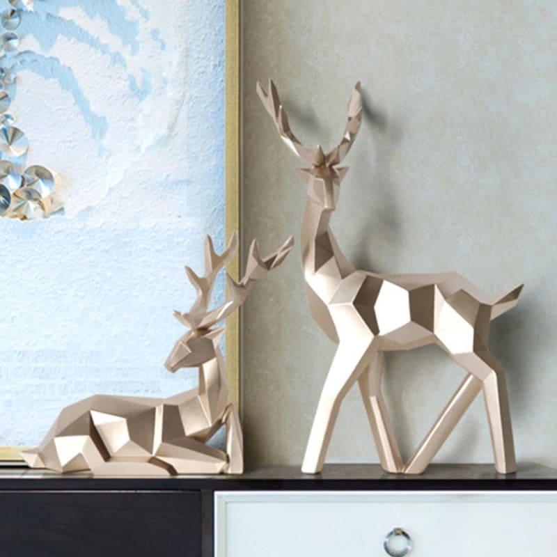 Decoração de Mesa Estátua de Cervo - Marvin Express™